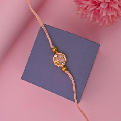 Sparkling Grace Designer Rakhi - Single Rakhi to USA