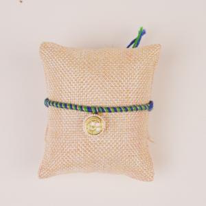 Auspicious Coin Om Rakhi - Single Rakhi to USA