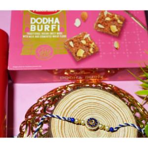 Deep Ocean Designer Rakhi & Dodha Burfi