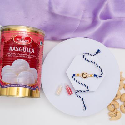 Oceanic Charm Rakhi & Rasgulla Delight