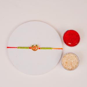 Melody of Devotion Rakhi & Besan Laddu