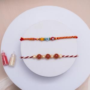 Vibrant Protection Rakhi Duo