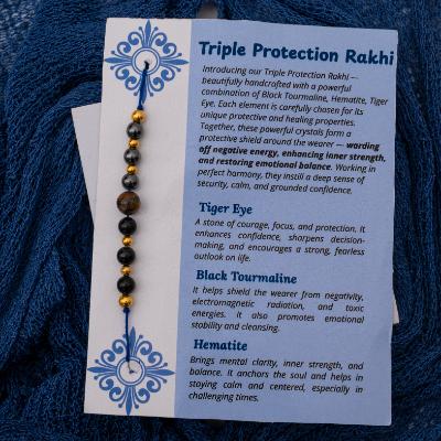 Triple Shield Energy Protection Rakhi