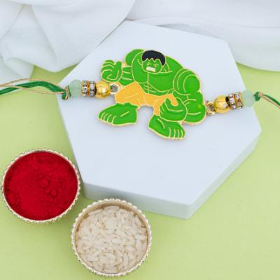 Incredible Power Hulk Smash Rakhi