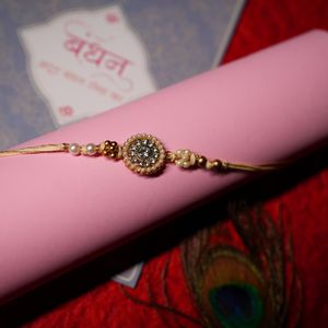 Stone Charm Rakhi