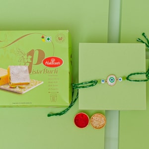 Guardian Nazar Rakhi & Pista Burfi