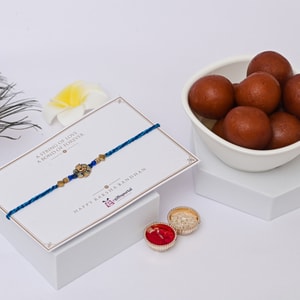 Heritage Peacock Rakhi & Gulab Jamun