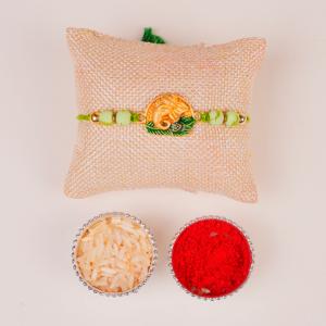 Blessed Bond Ganesha Blessing Rakhi