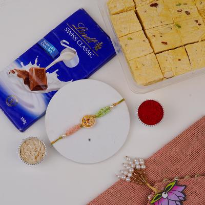 Whimsical Handcrafted Rakhi & Gourmet Indulgence