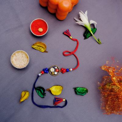 Blooming Bond Bunch of Flowers Rakhi