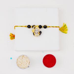 Divine Harmony Rakhi & Motichoor Laddu