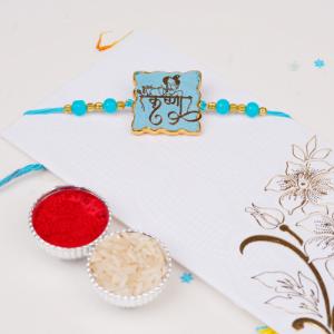 Divine Melody Krishna Rakhi Thread