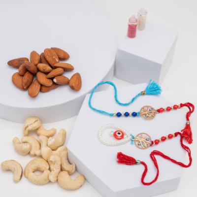 Lucky Charm Tree & Nutty Love Rakhi