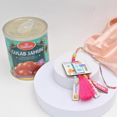 Stylish Shopper & Sweet Indulgence Rakhi