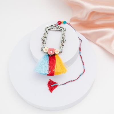 Vibrant Bloom Lumba Rakhi