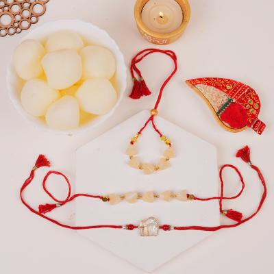 Earthy Harmony & Sweet Spheres Rakhi