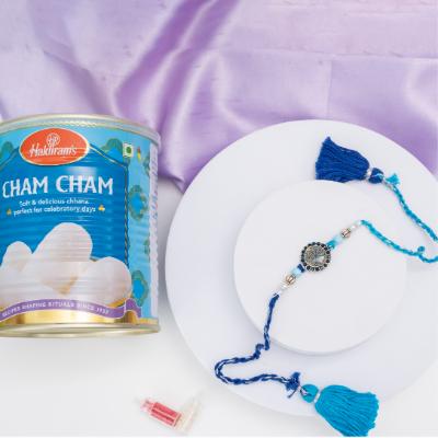 Aqua Luxe Rakhi & Cham Cham Delight