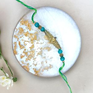 Gleaming Blessings Ganesha Rakhi