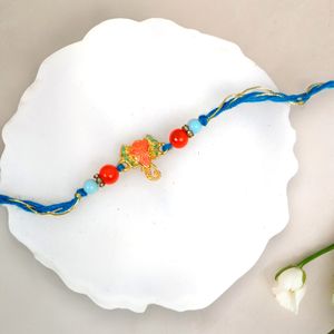 Vibrant Blessings Ganesha Rakhi Delight