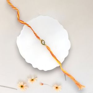 Celestial Bond Stone Rakhi Harmony