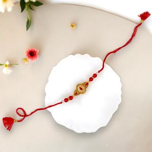 Radiant Crimson Kundan Bond