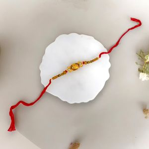 Gleaming Blessings Ganesha Rakhi