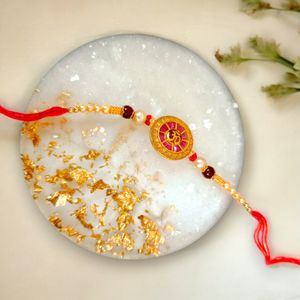 Divine Om Radiance Rakhi Charm