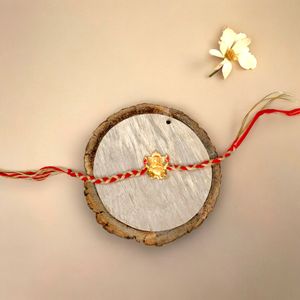 Divine Blessings Ganesha Rakhi Charm