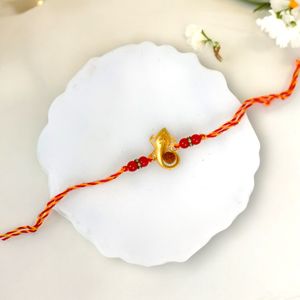 Divine Harmony Ganesha Blessings Rakhi