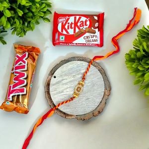 Gilded Delight Rakhi Treats Bundle