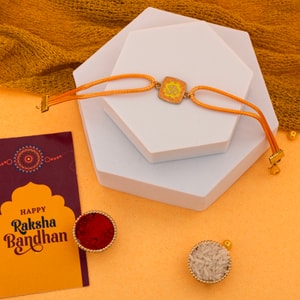 Sacred Om Blessing Rakhi