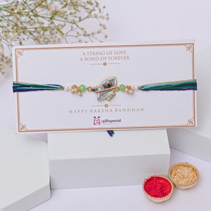 Divine Krishna Flute Rakhi