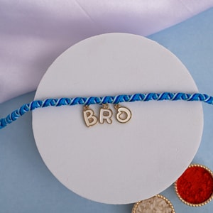 Stylish BRO Letter Rakhi
