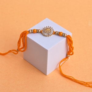 Radiant Om Designer Rakhi