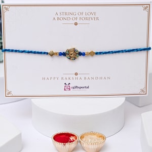 Royal Peacock Designer Rakhi