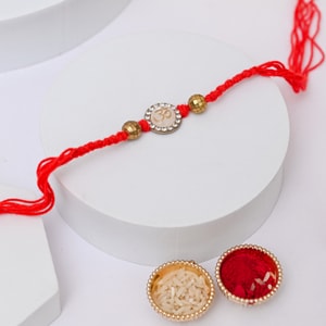Sacred Om Designer Rakhi