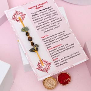 Prosperity Crystal Rakhi