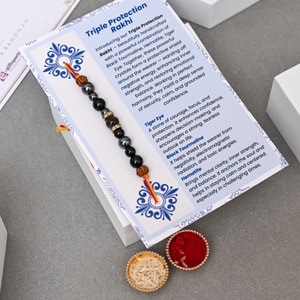 Protection Crystal Blessing Rakhi