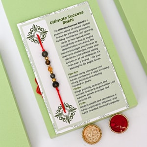 Success & Prosperity Crystal Rakhi
