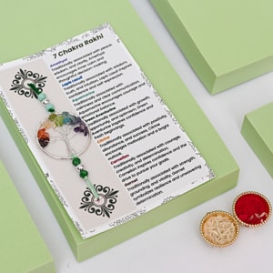 Tree of Life 7 Chakra Rakhi