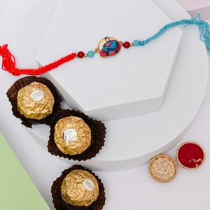 Superhero Rakhi with Ferrero Rocher Trio