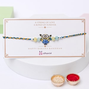Playful Minion Kids Rakhi